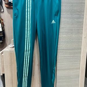 Adidas Women Teal Track Pants